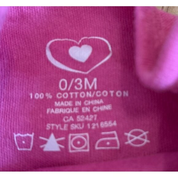 Baby Girls Long & Short Sleeve Bodysuit Set Rococo Child of Mine Carters NB-3M - Picture 9 of 10